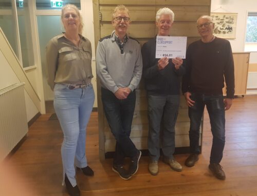 Rabo ClubSupport cheque voor Rotta